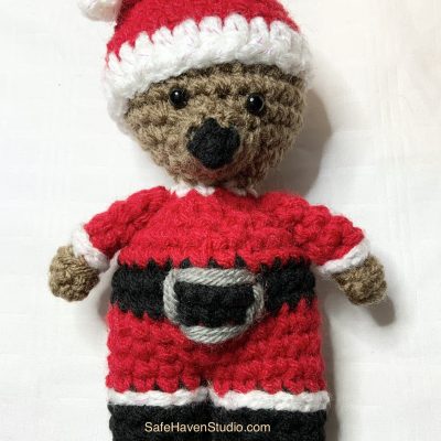 Santa Bear – Free Crochet Pattern