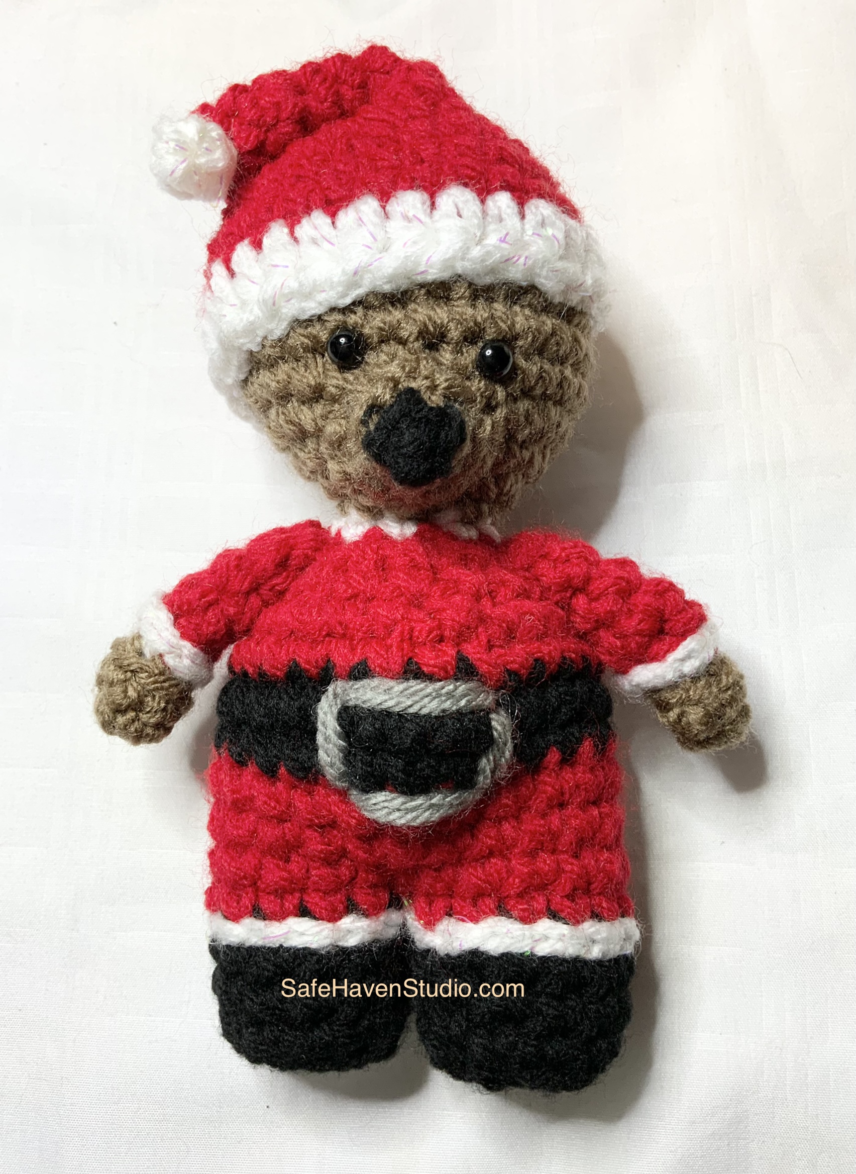 Santa Bear – Free Crochet Pattern